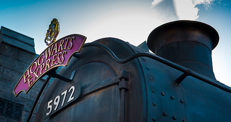 Pociąg do Hogwartu - sympol pośpiechu